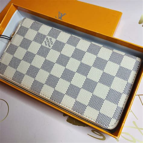 lv clemence wallet damier azur|Louis Vuitton Damier Azur clemence wallet .